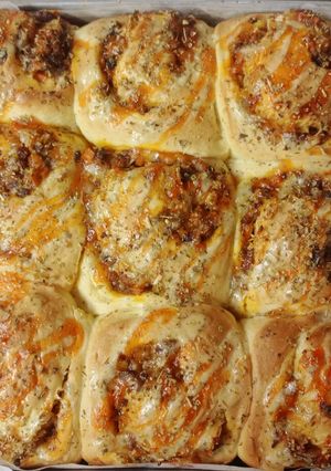 Foto resep (Sourdough Discard) Pizza Rolls