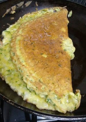 Una foto de Omelette sabrosa, delicada y fácil