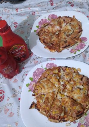 عکسی از دستور پیتزا مخلوط