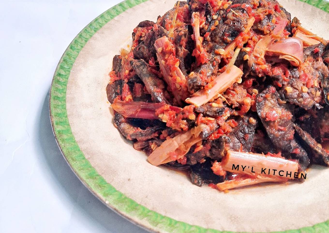 Balado Paru Sapi Kecombrang