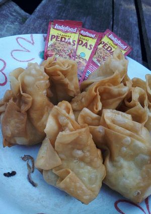 Foto resep Pangsit isi Mie Sedap