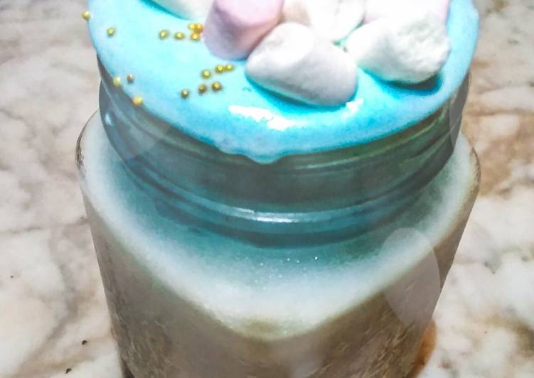 9 Resep: Dalgona Blue Ocean Anti Gagal!