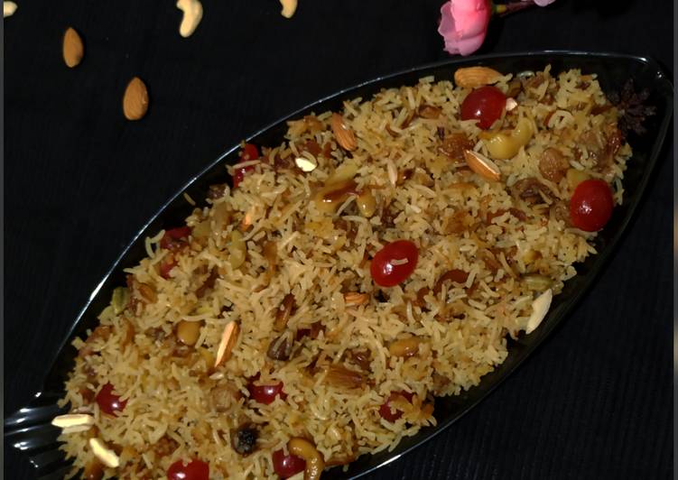 Recipe of Quick Mitha Pulao