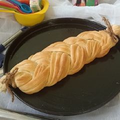 Coconut French loaf A picture of Coconut French loaf.