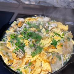 A picture of Thai Oyster (or Mussel) Omlet - Soooooo quick and delicous. ENJOY :P.
