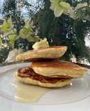 Tortitas escocesas (pancakes inflados)