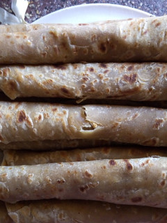 A picture of Groundnuts chapati.