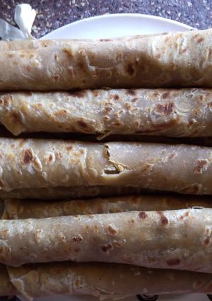 A picture of Groundnuts chapati.