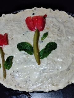 عکسی از دستور سالاد الویه
