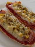 Paninis con pan de bollito