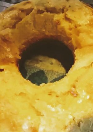 Una foto de Intenso budín de limón y cacao