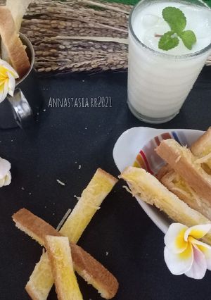 Foto resep Bagelan roti tawar / Roti tawar kering