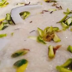 A picture of Sakarqandi ke kheer.