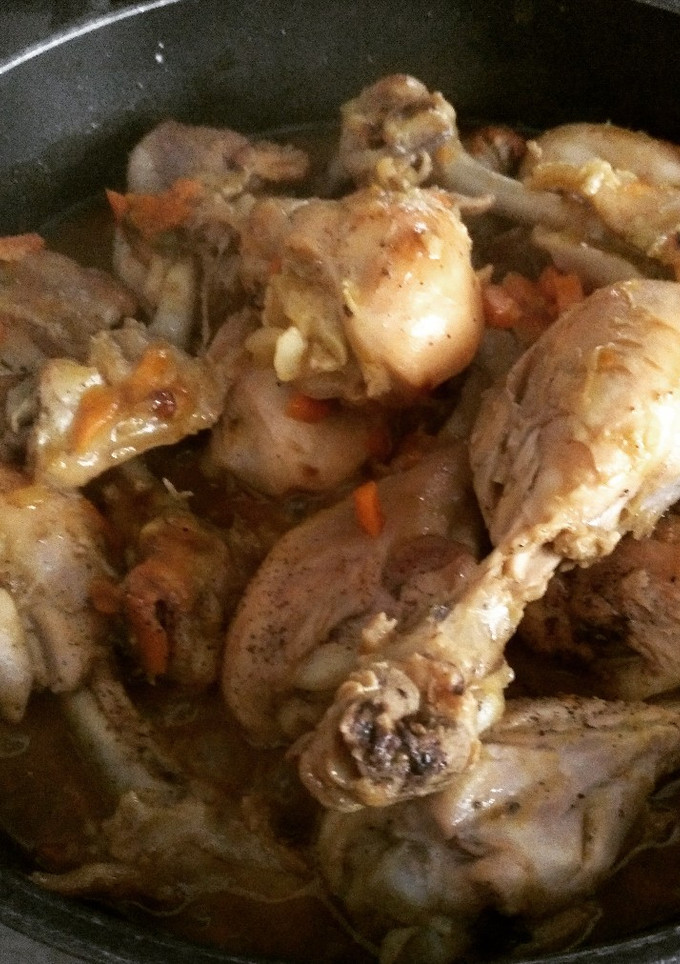 Una foto de Jamoncitos de pollo al curry