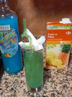 Una foto de Cocktail coco junior sin alcohol