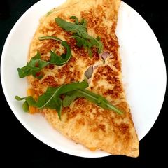A picture of My Stuffed Omelette 😋.