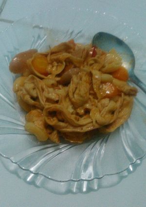 Foto resep Tumis Kembang Tahu Asam Pedas