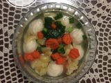 Sop bakso ayam “so good”