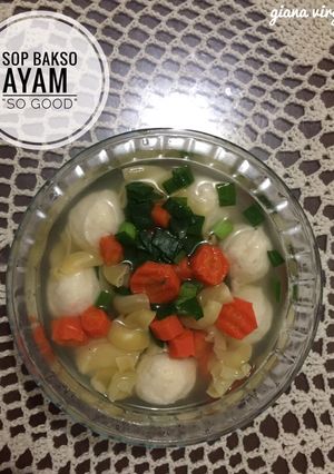 Foto resep Sop bakso ayam “so good”