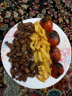 عکسی از دستور کباب جگر سیاه