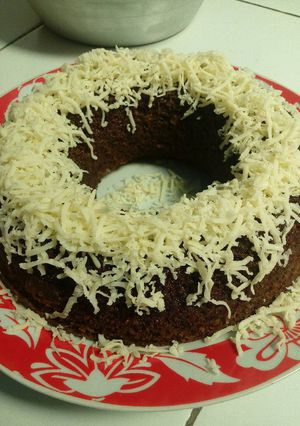 Foto resep Bolu nutrijel cokelat kukus