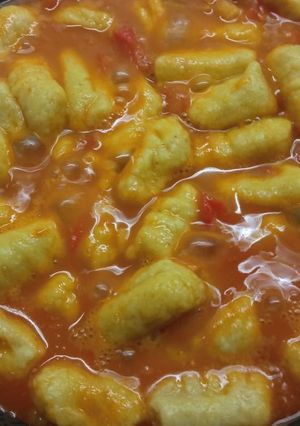 Una foto de Ñoquis de Papas con Harina de Garbanzos! ❤️🇦🇷