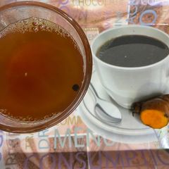 A picture of Raw Turmeric Tea for weight loss.