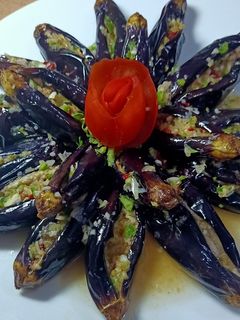صورة لوصفة باذنجان مخلل🌶️🌶️