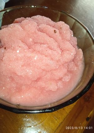 Une photo de Sorbet pastèque 🍉