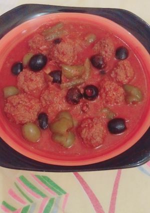 صورة لوصفة مرقه كرات اللحم 😋😋