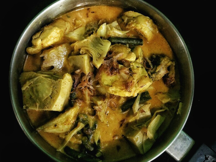 Bagaimana Menyiapkan Gulai Nangka yang Enak