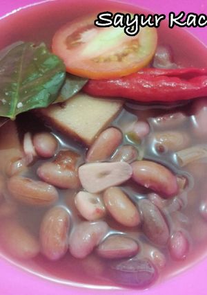 Foto resep Sayur Kacang