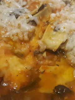 Una foto de Lasaña vegetariana al sartén