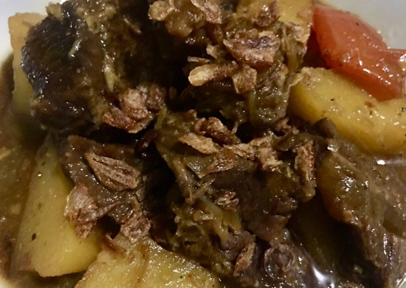 Semur Daging + Kentang