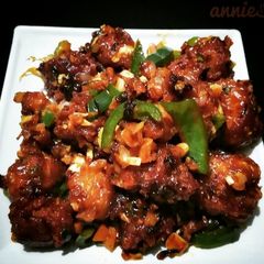 A picture of Crispy bread chilli recipe (chinese starter).