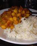 Garbanzos al curry