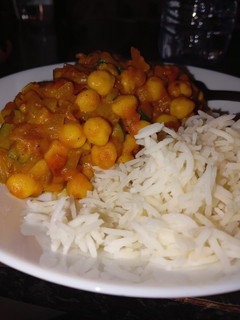 Una foto de Garbanzos al curry