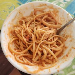 A picture of Creamy Red Pasta.