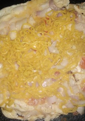 A picture of Cheese Maggi Omlete.