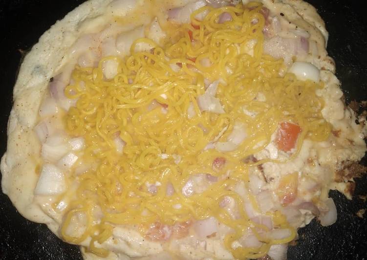 Simple Way to Make Award-winning Cheese Maggi Omlete