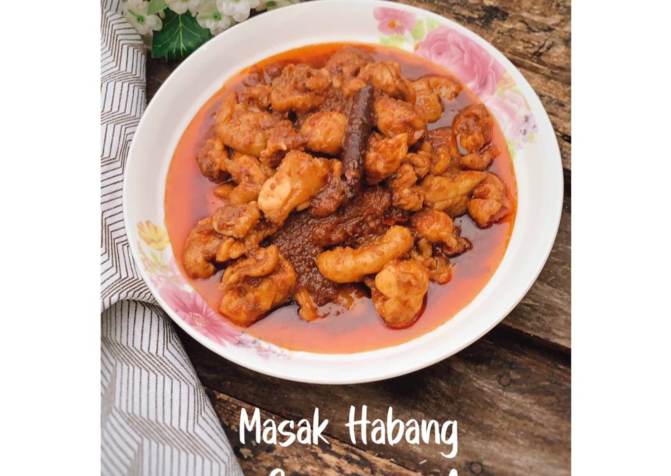 Masak Habang Cancangan Ayam (Ayam Cincang Masak Merah)