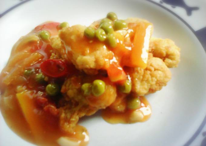 Resep Koloke ayam saos asam manis simple yang Lezat