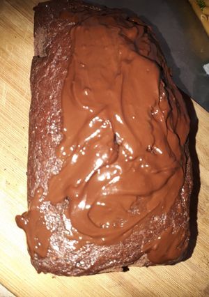 Una foto de Budín de remolacha y chocolate