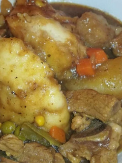 A picture of Lamb stew dumplings 🍲.