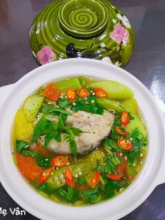Hình của món Canh chua cá bớp.