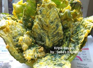 Foto resep 07. Kripik Bayam Renyah Tahan Lama
