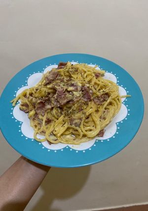 Foto resep Spageti Carbonara Simple buat Anak