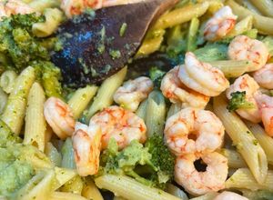 Foto di Penne Broccoli e Gamberi