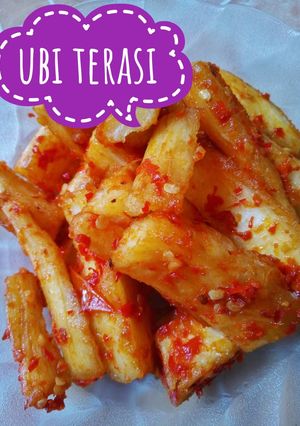 Foto resep Ubi terasi "singkong sambal terasi"