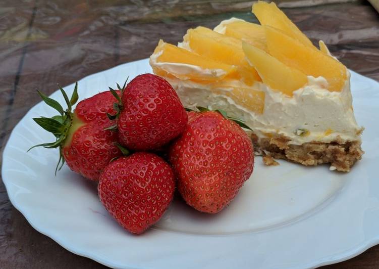 🍰Mango and Passionfruit cheesecake 🍰